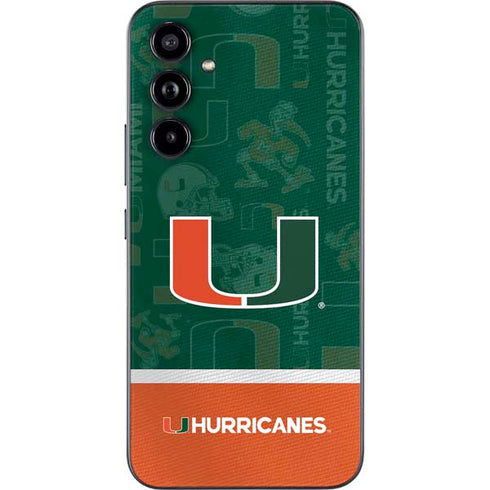University of Miami U Hurricanes Galaxy A54 5G Skin